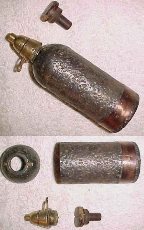 Japanese WW2 T89 Knee Mortar Grenade - Click Image to Close